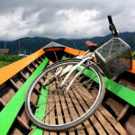 Bike across the lake