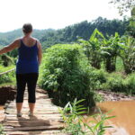 Trek to the waterfall
